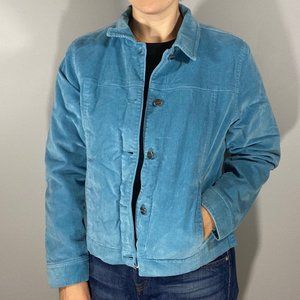 LL Bean blue corduroy jacket